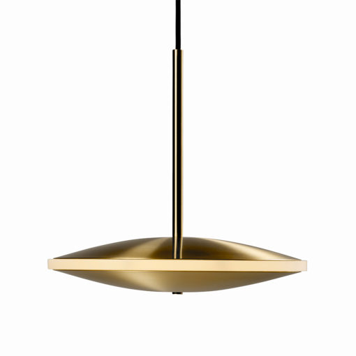 Graypants Chrona Dish10h Pendant Brass 2