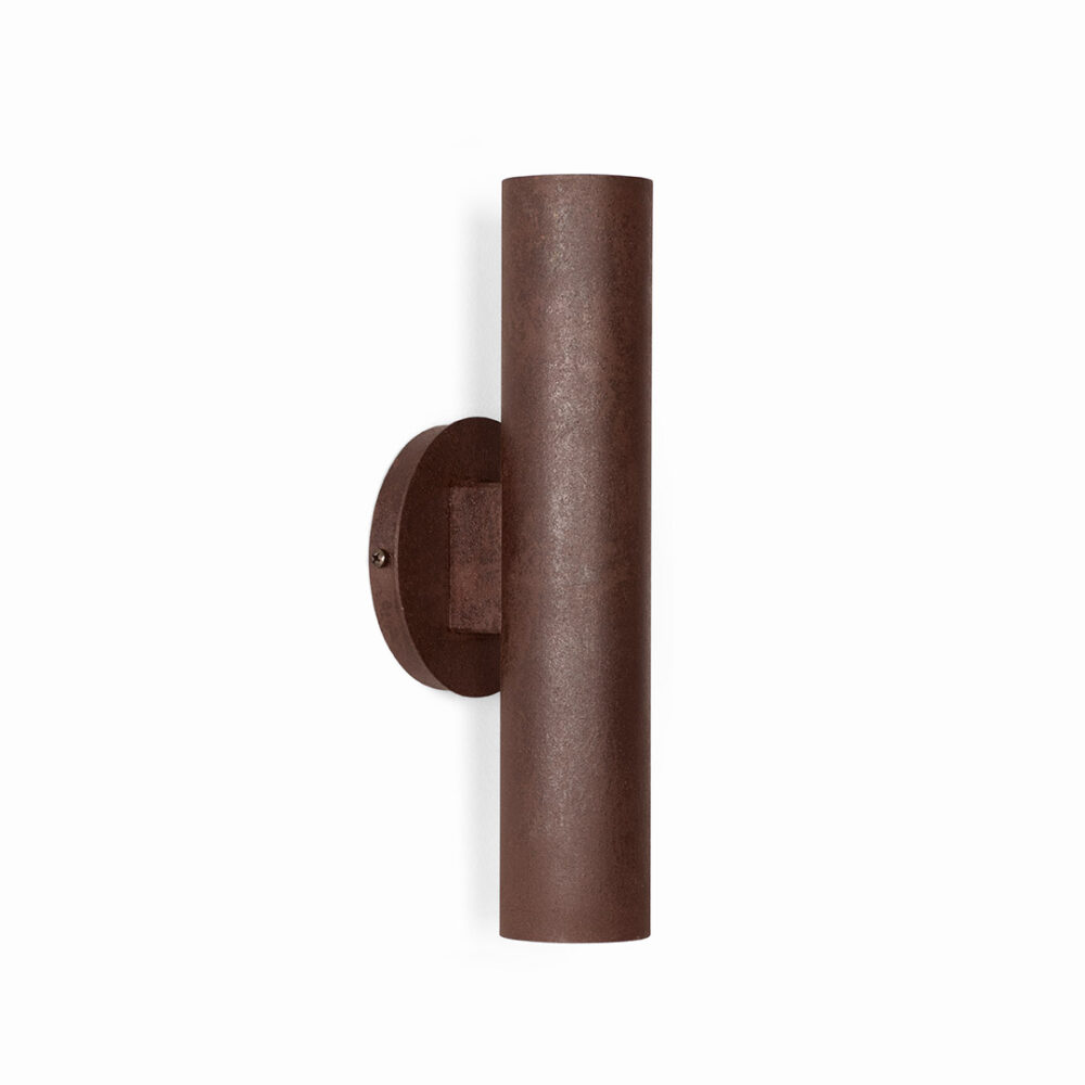 Graypants Sconce30 Rust Side