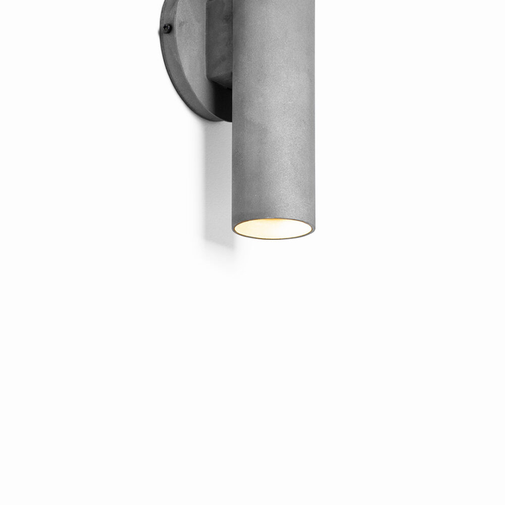 Graypants Sconce30 Zinc Close up